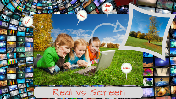 Real vs Screen
